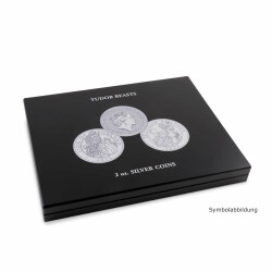 Münzkassette VOLTERRA für 10 Silbermünzen...