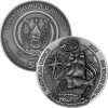 50 Francs Ruanda 2022 - 1 Unze High Relief Silber BU - Nautical Ounce: USS Constitution