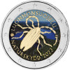 2 Euro Finnland 2023 - 1. Naturschutzgesetz - coloriert / mit Farbe