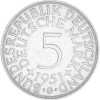5 DM Kursmünze 1951 G