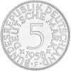 5 DM Kursmünze 1958 F