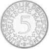 5 DM Kursmünze 1960 D