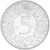5 DM Kursmünze 1961 D