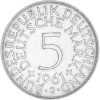 5 DM Kursmünze 1961 J
