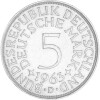 5 DM Kursmünze 1963 D