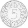5 DM Kursmünze 1968 J