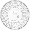 5 DM Kursmünze 1973 G
