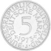 5 DM Kursmünze 1973 J