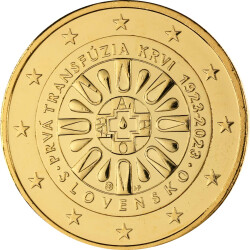 2 Euro Slowakei 2023 - 100 Jahre erste Bluttransfusion -...