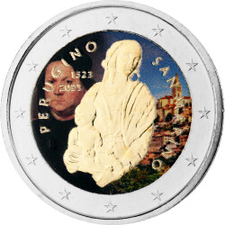 2 Euro San Marino 2023 - 500. Todestag von Perugino -...