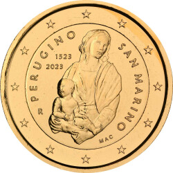 2 Euro San Marino 2023 - 500. Todestag von Perugino -...