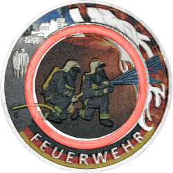 10 Euro Deutschland 2023  - Feuerwehr - coloriert  / mit...