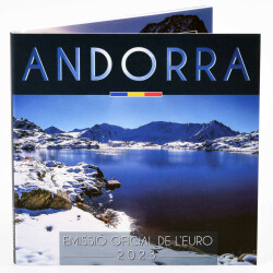 Offizieller Euro Kursmünzensatz Andorra 2023...