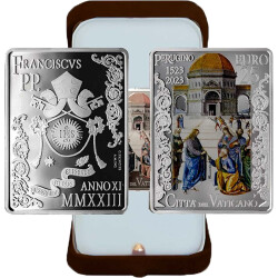 25 Euro Gedenkmünze Vatikan 2023 Silber PP - Perugino
