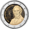 2 Euro Italien 2023 - Alessandro Manzoni - coloriert / mit Farbe