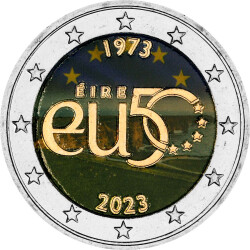 2 Euro Gedenkm&uuml;nze Irland 2023 bfr. - 50 Jahre...