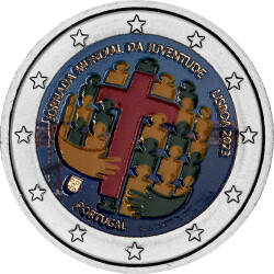 2 Euro Portugal 2023 - Weltjugendtag Lissabon 2023 -...