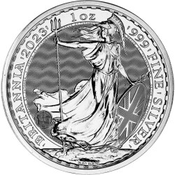 1 Unze Silber Britannia 2023 - K&ouml;nig Charles...