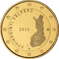 2 Euro Gedenkm&uuml;nze Finnland 2023 bfr. - Sozial-...