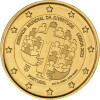 2 Euro Portugal 2023 - Weltjugendtag Lissabon 2023 - vergoldet