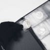 Taschenalbum ROUTE für 48 Silbermünzen bis 41mm Durchmesser, schwarz