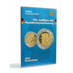 Münzkarte für dt. 2-Euro-Gedenkmünze 2024 175. Jubiläum der Paulskirchenverfassung