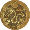 100 Francs Ruanda 2024 - 1 Unze Gold BU - Lunar: Jahr des Drachen