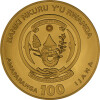 100 Francs Ruanda 2024 - 1 Unze Gold BU - Lunar: Jahr des Drachen