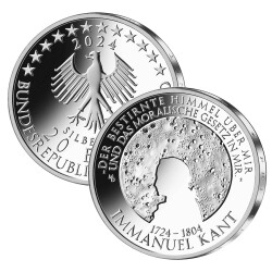 20 Euro Deutschland 2024 Silber bfr. - Immanuel Kant