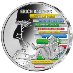 20 Euro Deutschland 2024 Silber bfr. - Erich Kästner