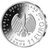 11 Euro Deutschland 2024 Silber PP - Fußball EM