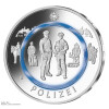 10 Euro Gedenkmünze Deutschland 2024 PP - Polizei - J Hamburg