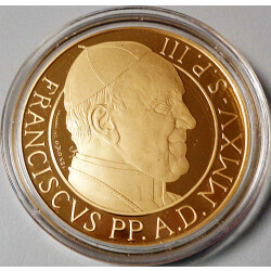 100 Euro Gedenkmünze Vatikan 2015 Gold PP - Evangelist Matthäus