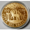 100 Euro Gedenkmünze Vatikan 2018 Gold PP - heilige Liturgie
