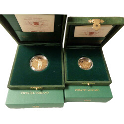 20 + 50 Euro Gold Gedenkmünzen-Set Vatikan 2010 -...