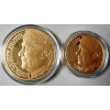 20 + 50 Euro Gold Gedenkmünzen-Set Vatikan 2010 - Apollo Belvedere und Augustus von Prima Porta