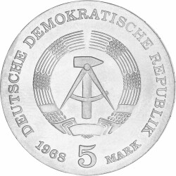 5 Mark DDR 1968 - Robert Koch