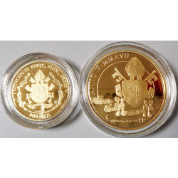 20 + 50 Euro Gold Gedenkmünzen-Set Vatikan 2017 -  Sankt Anton von Padua