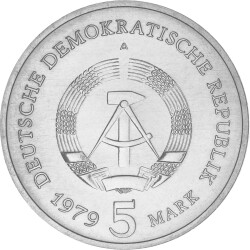 5 Mark DDR 1979 - Berlin Brandenburger Tor