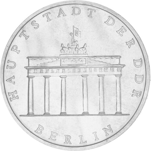 5 Mark DDR 1982 - Berlin Brandenburger Tor