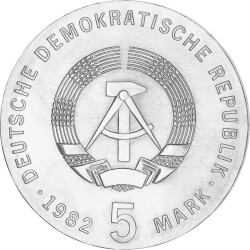 5 Mark DDR 1982 - Friedrich Fröbel