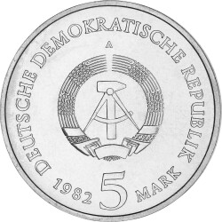 5 Mark DDR 1982 - Eisenach Wartburg