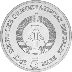 5 Mark DDR 1983 - Berlin Brandenburger Tor