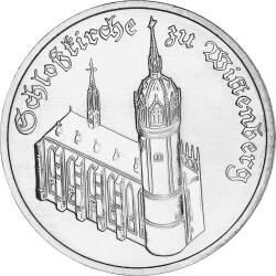 5 Mark DDR 1983 - Luther, Schlosskirche Wittenberg