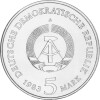 5 Mark DDR 1983 - Luther, Geburtshaus Eisleben