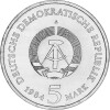 5 Mark DDR 1984 - Leipzig, Altes Rathaus