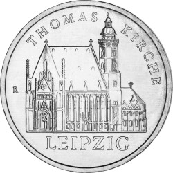 5 Mark DDR 1984 - Leipzig, Thomaskirche