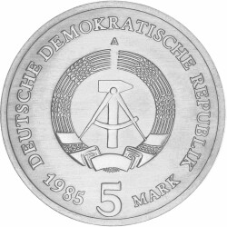 5 Mark DDR 1985 - Berlin Brandenburger Tor