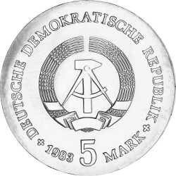5 Mark DDR 1983 - Max Planck