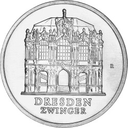 5 Mark DDR 1985 - Dresden, Zwinger